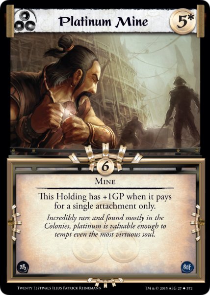 Platinum Mine FOIL